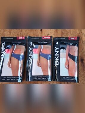 *Three 4-Packs Microfiber Hipster Panties*